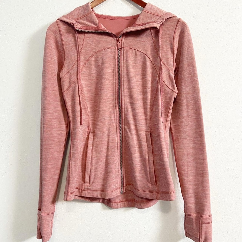 Lululemon Athletic Hooded Define
Jacket Nulu Heathered Brier Rose - Picture 3 of 10